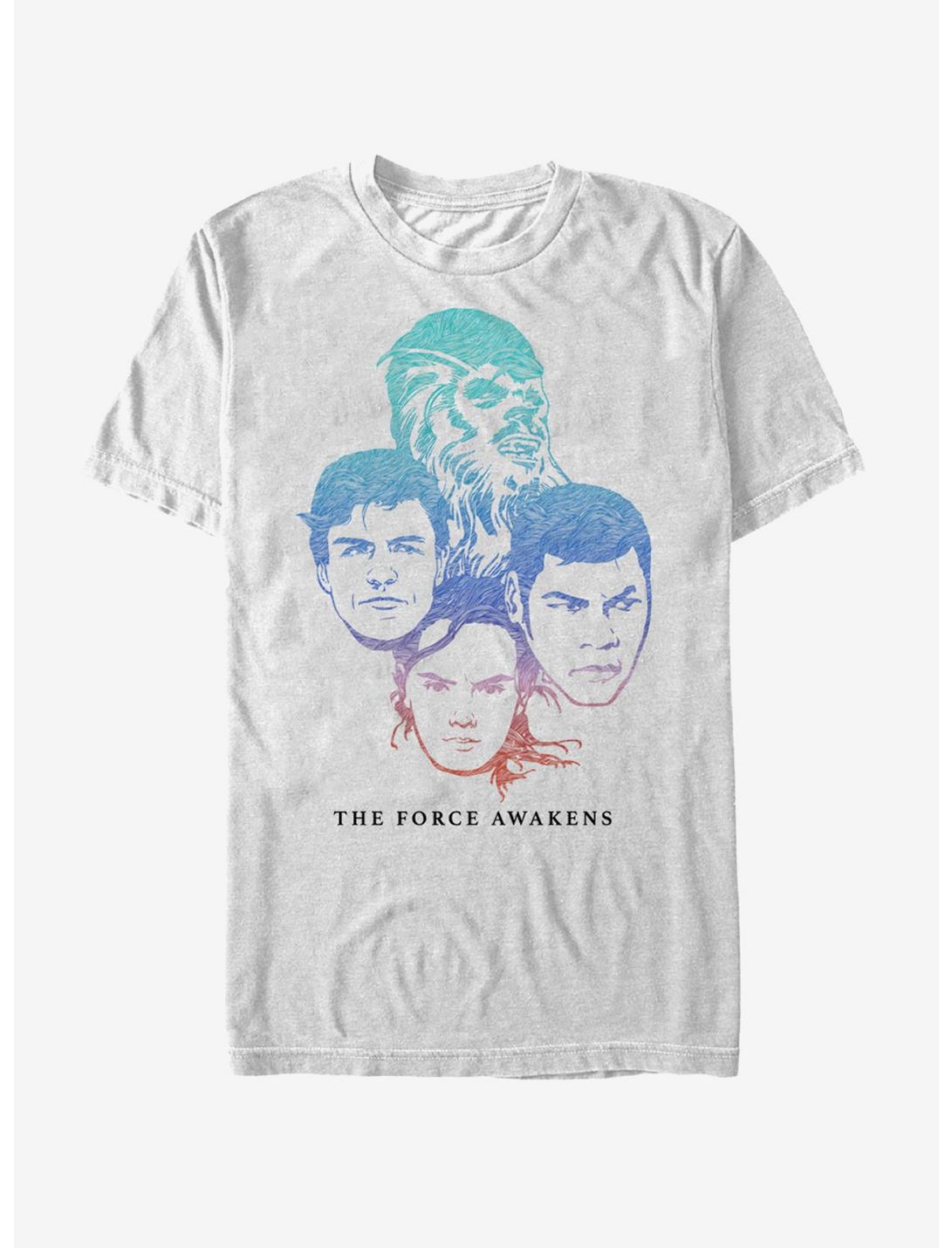 Star Wars Resistance Characters T-Shirt, WHITE, hi-res