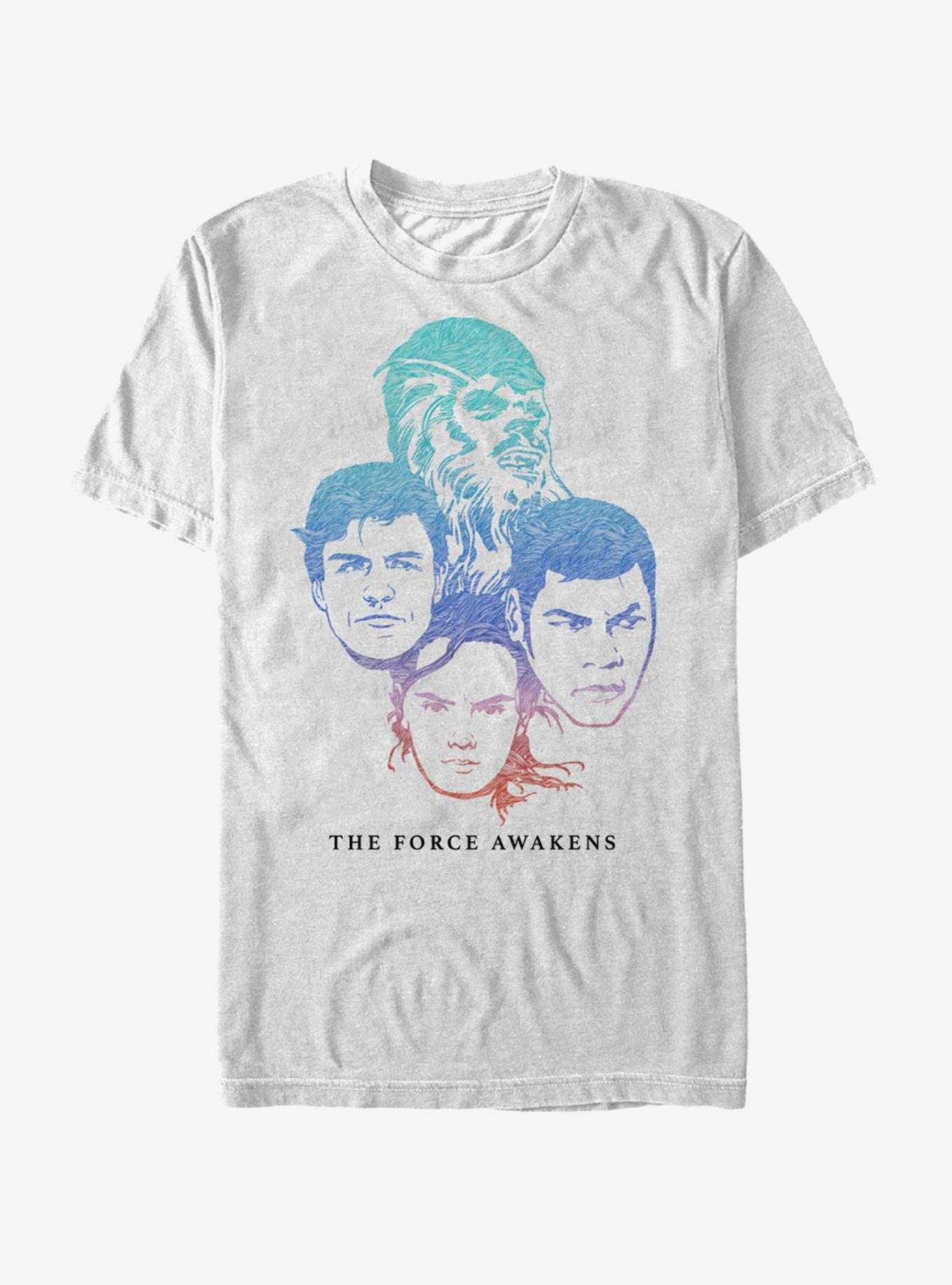 Star Wars Resistance Characters T-Shirt, WHITE, hi-res