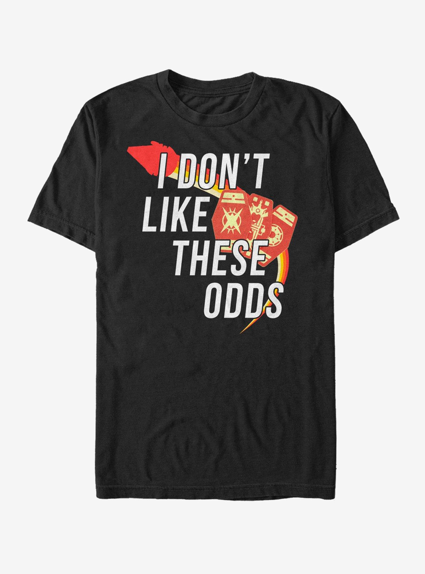 Star Wars Sabacc Odds T-Shirt, BLACK, hi-res