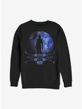 Star Wars Jyn Death Star Galaxy Sweatshirt, BLACK, hi-res