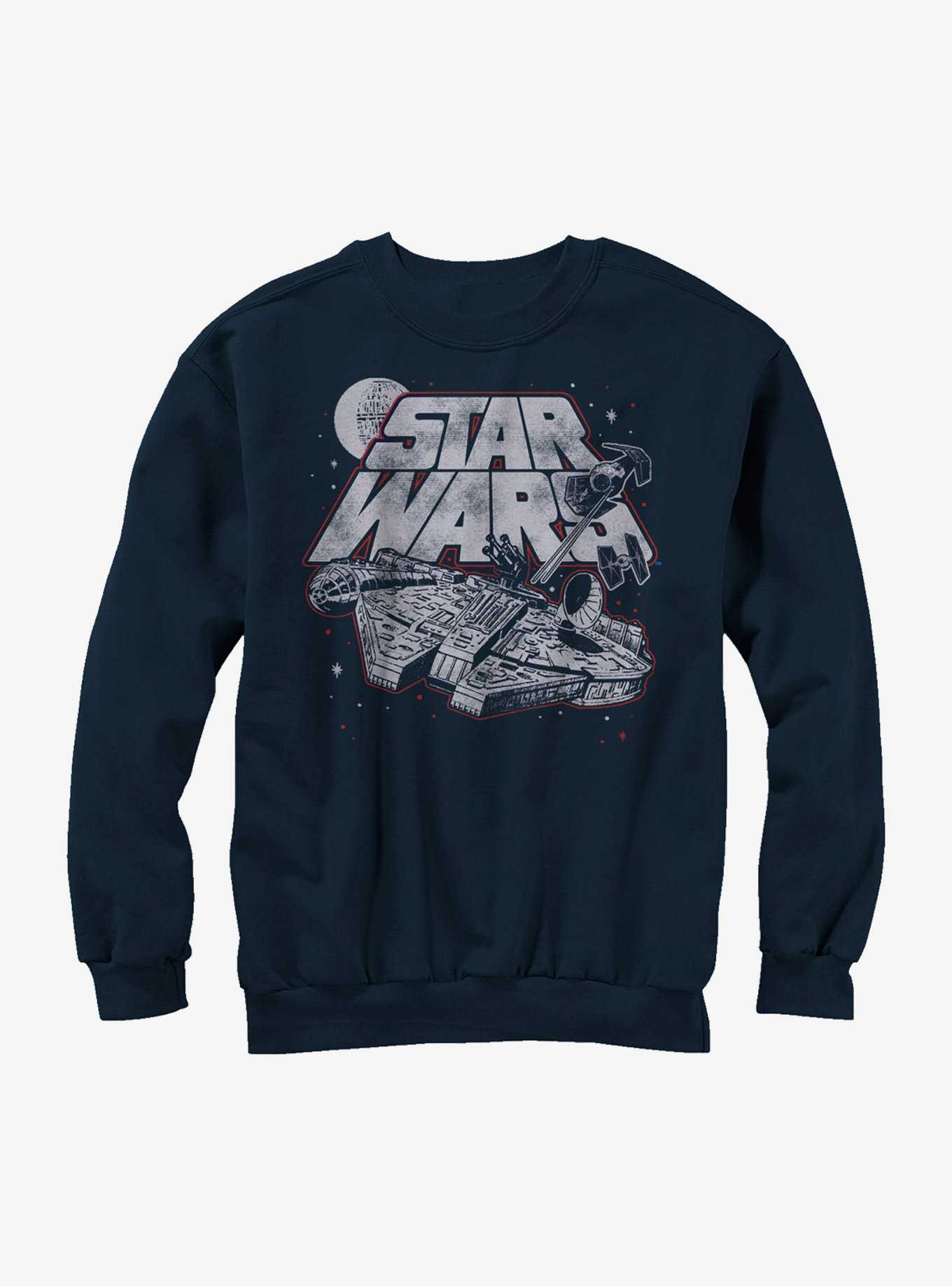 Star Wars Millennium Falcon TIE Advanced Sweatshirt, , hi-res