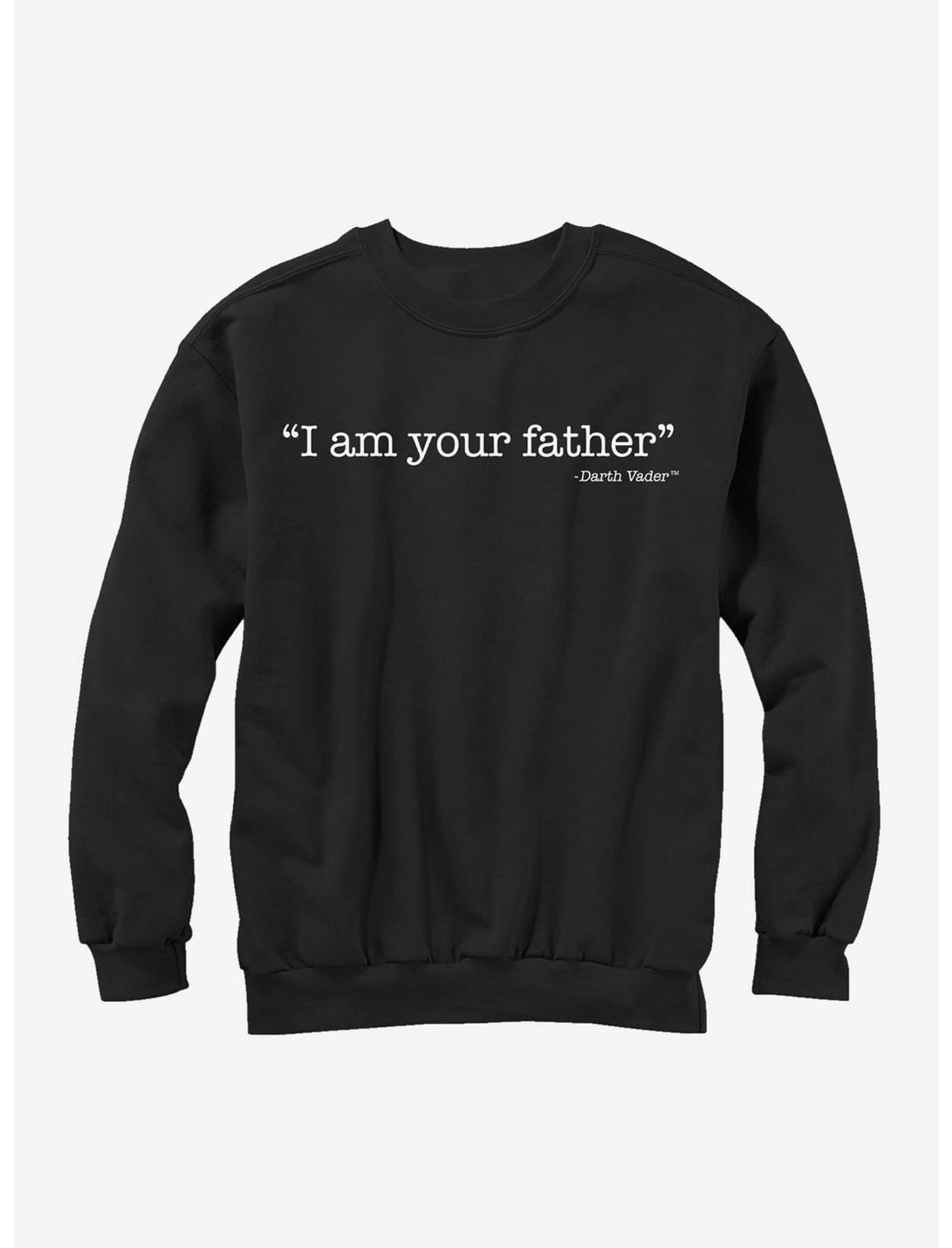 Star Wars Vader I am Your Father Sweatshirt, BLACK, hi-res