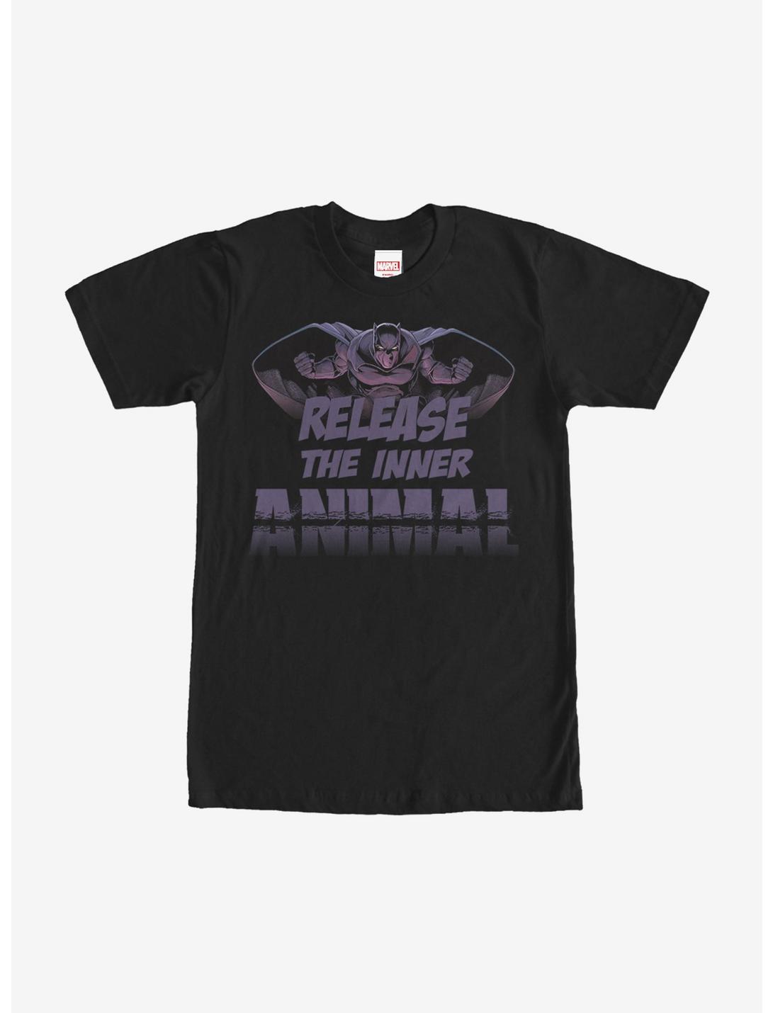 Marvel Black Panther Inner Animal T-Shirt, BLACK, hi-res