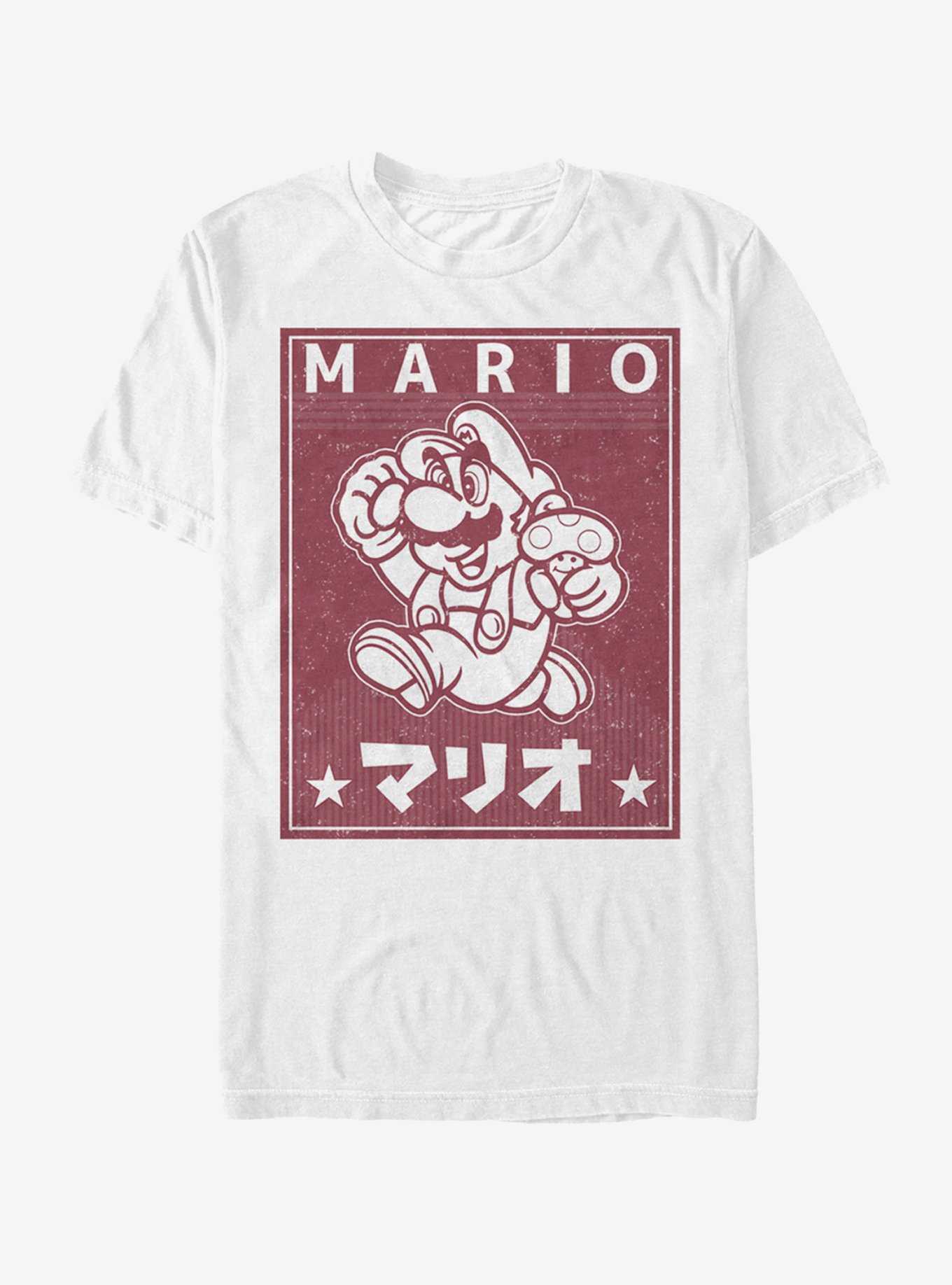 Nintendo Classic Mario and Mushroom T-Shirt, , hi-res