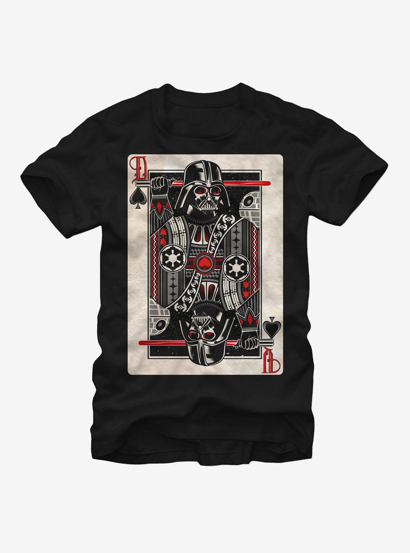 Star Wars Darth Vader King of Spades T-Shirt