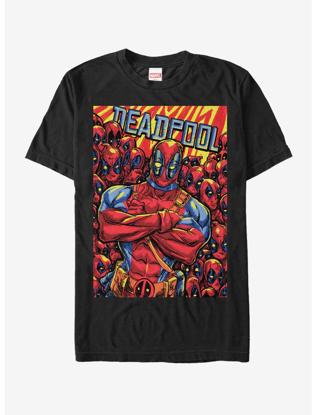 Marvel Deadpool Multiplied T-Shirt, BLACK, hi-res
