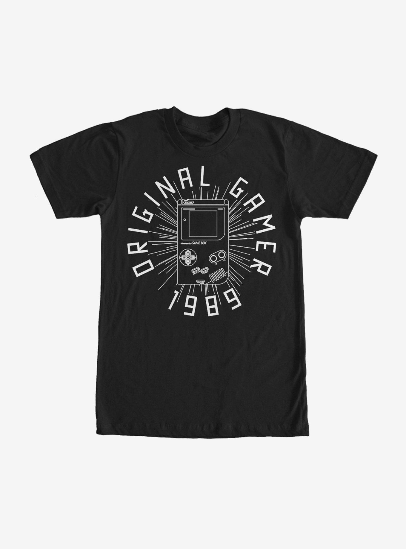 Nintendo Game Boy Original Gamer T-Shirt, BLACK, hi-res