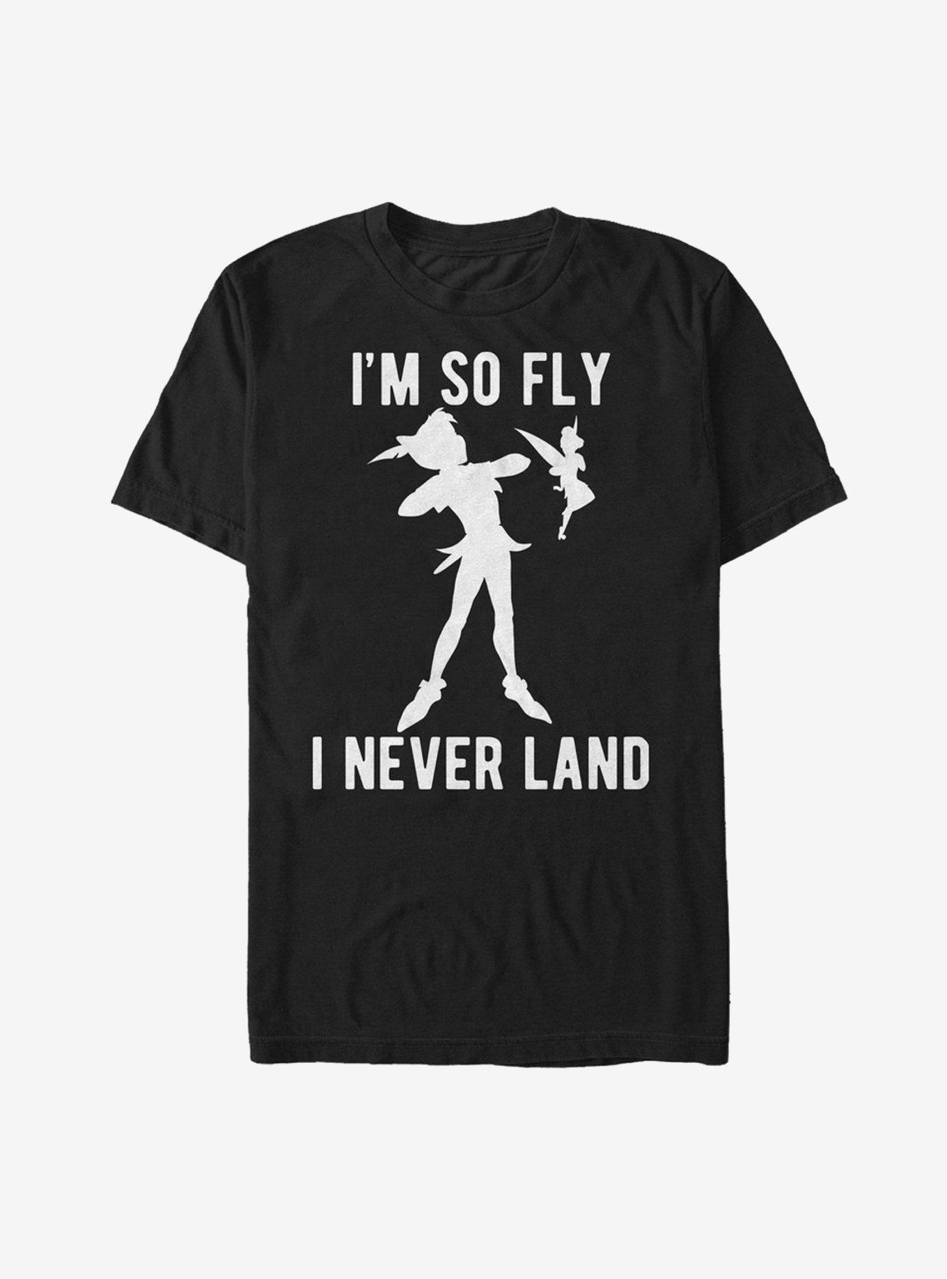 Peter Pan So Fly Never Land T-Shirt