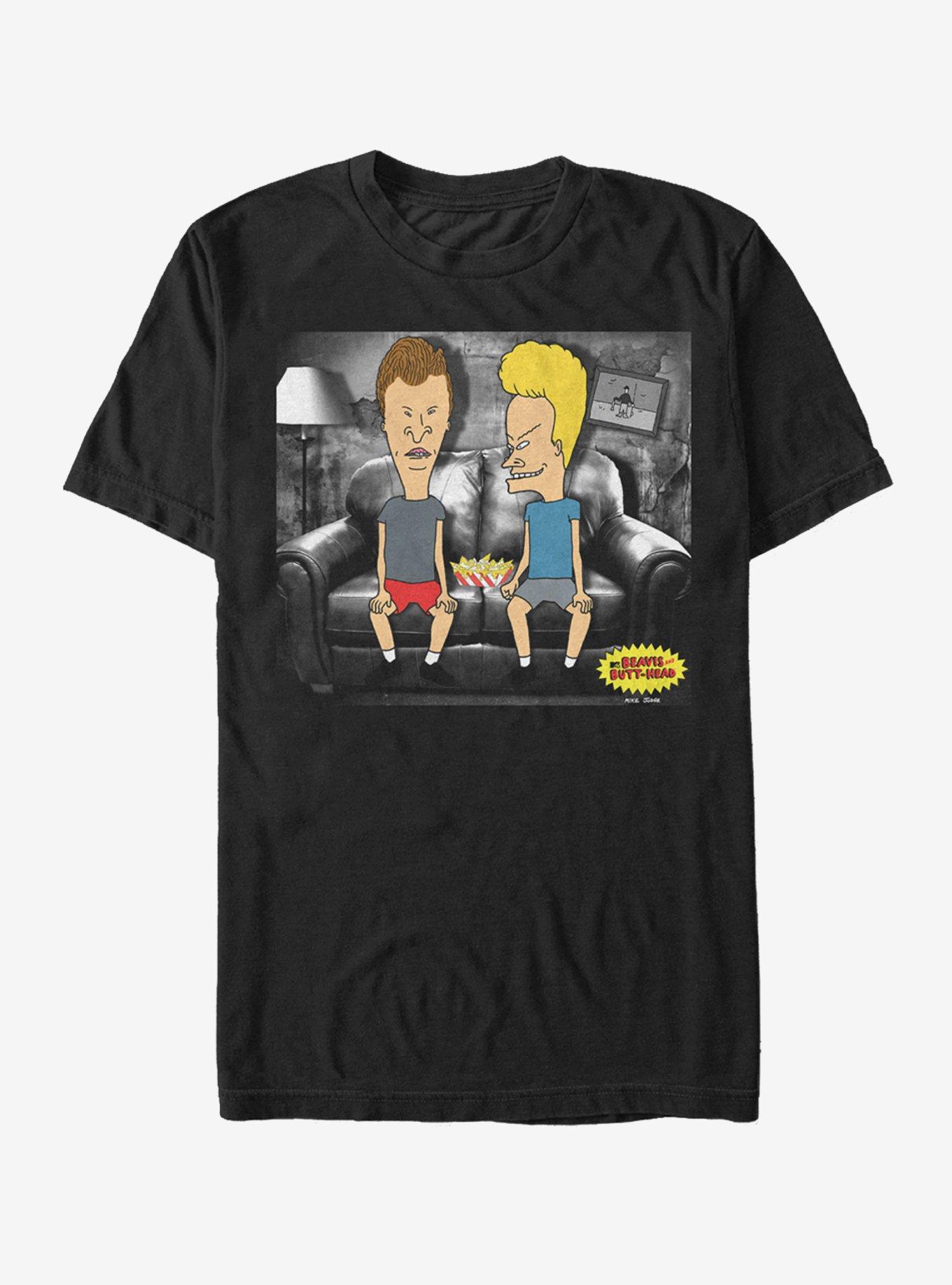 Beavis And Butthead Metallica Shirt - High-Quality Printed Brand