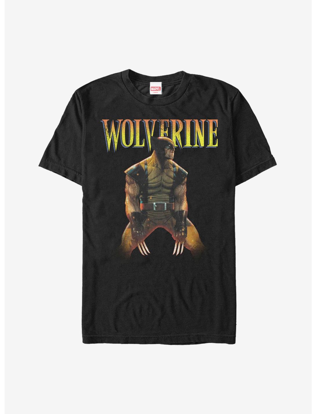 Marvel X-Men Wolverine Ready T-Shirt, BLACK, hi-res