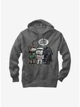 Star Wars Christmas Boba It's Cold Outside Hoodie, CHAR HTR, hi-res