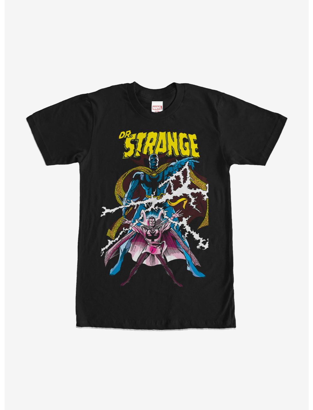 Marvel Doctor Strange Double Lightning T-Shirt, BLACK, hi-res