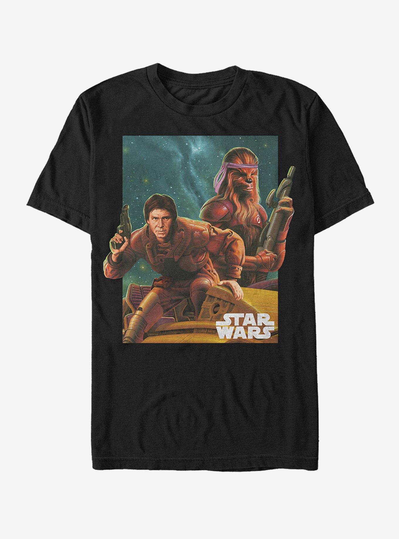 Star Wars Han and Chewbacca Bandana T-Shirt