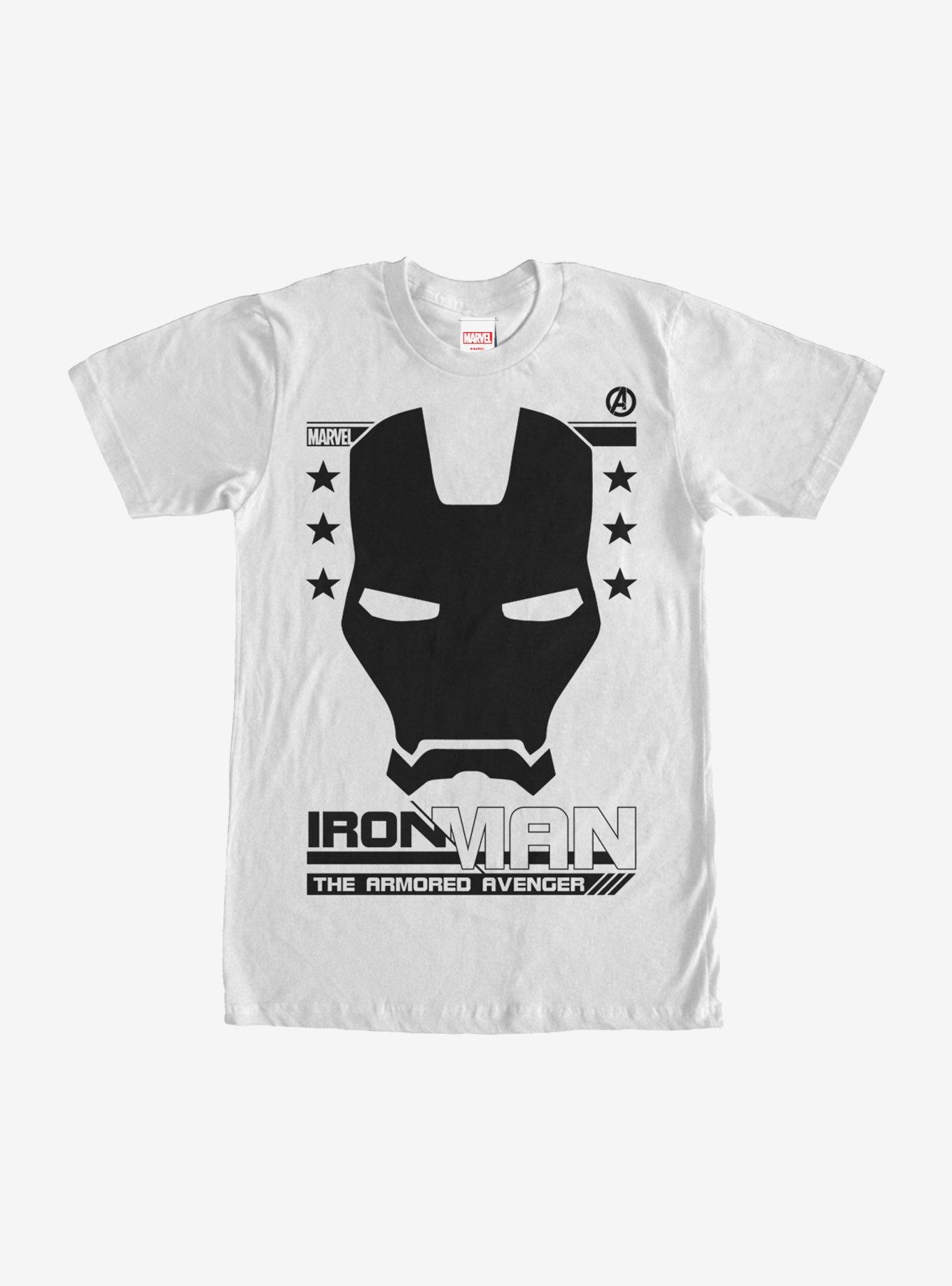 Marvel Iron Man the Armored Avenger T-Shirt, WHITE, hi-res