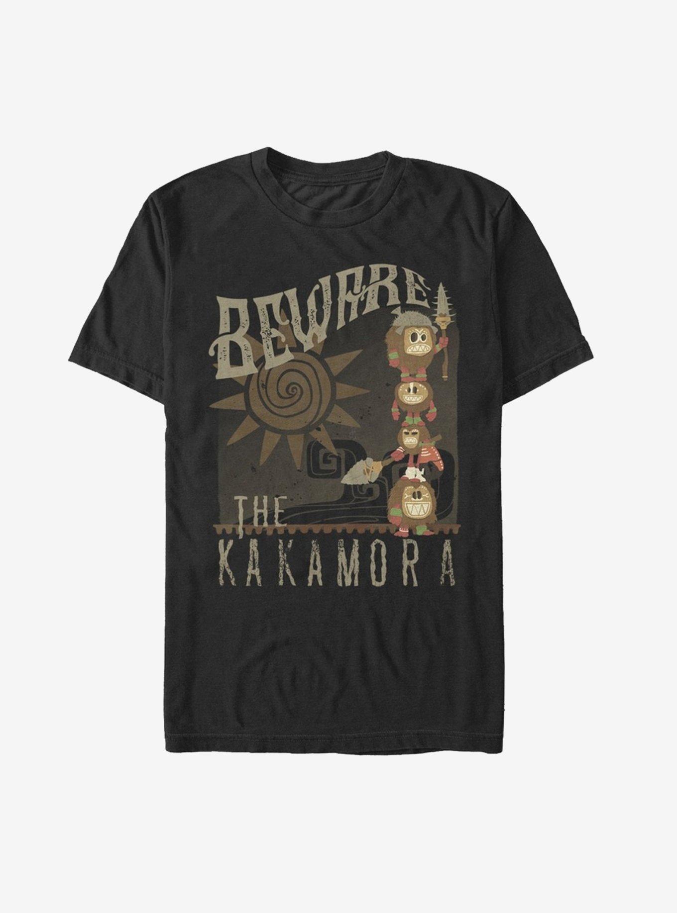 Moana Kakamora Beware T-Shirt, BLACK, hi-res