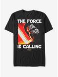 Star Wars Kylo Ren the Force is Calling T-Shirt, BLACK, hi-res