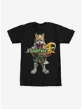 Nintendo Star Fox Zero Fox McCloud T-Shirt, BLACK, hi-res