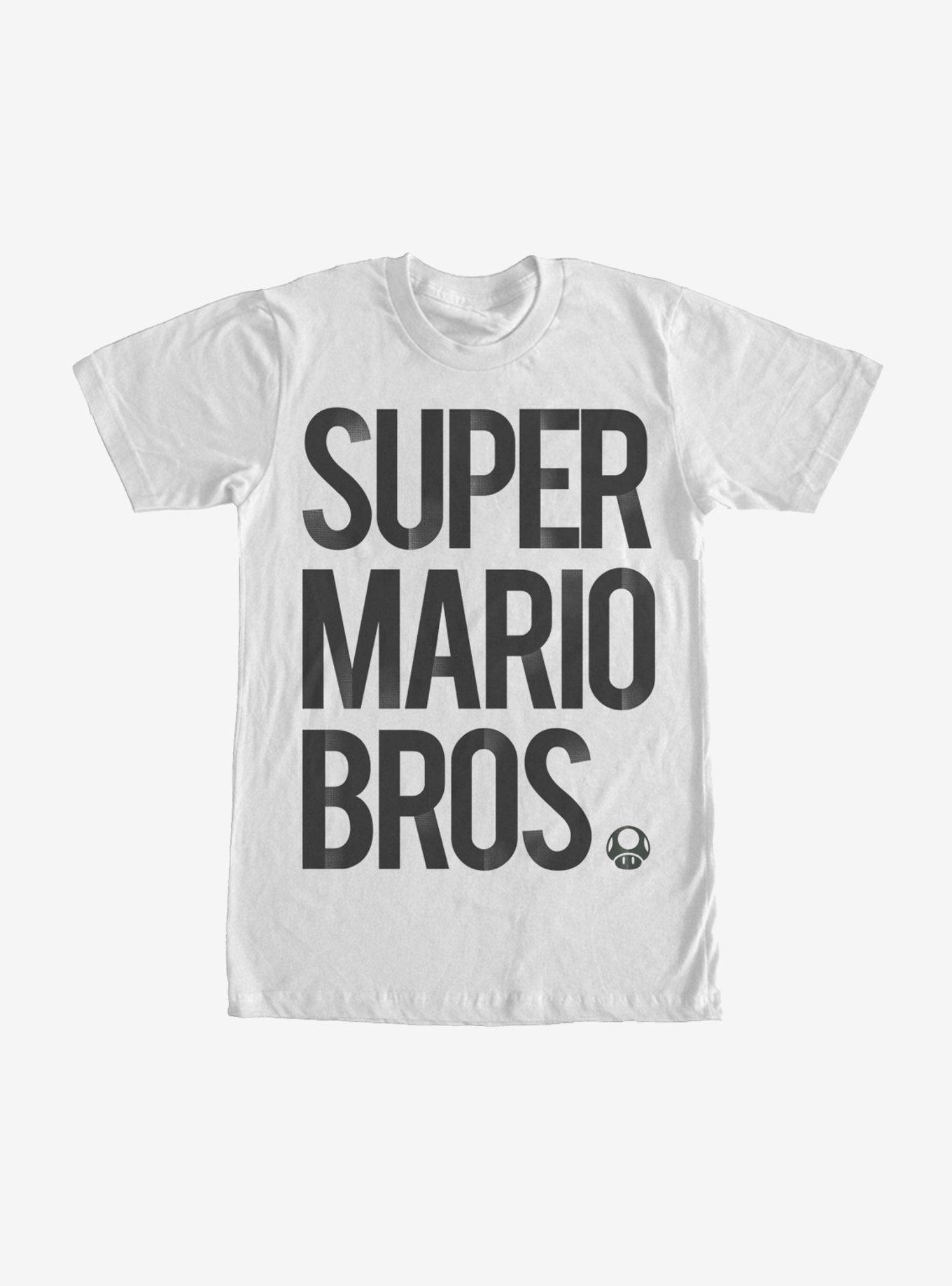 Nintendo Super Mario Bros T-Shirt, WHITE, hi-res