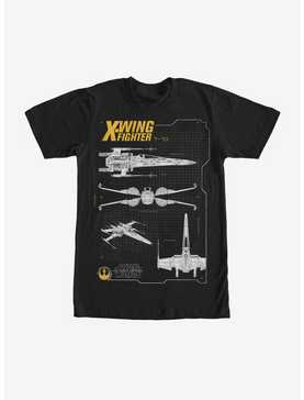 Star Wars Episode VII The Force Awakens T-70 X-Wing T-Shirt, , hi-res