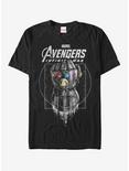 Marvel Avengers: Infinity War Gauntlet Drip T-Shirt, BLACK, hi-res