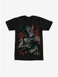 Star Wars Boba Fett Bounty Hunter Smoke T-Shirt, BLACK, hi-res