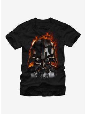 Star Wars Darth Vader With Flames T-Shirt, , hi-res