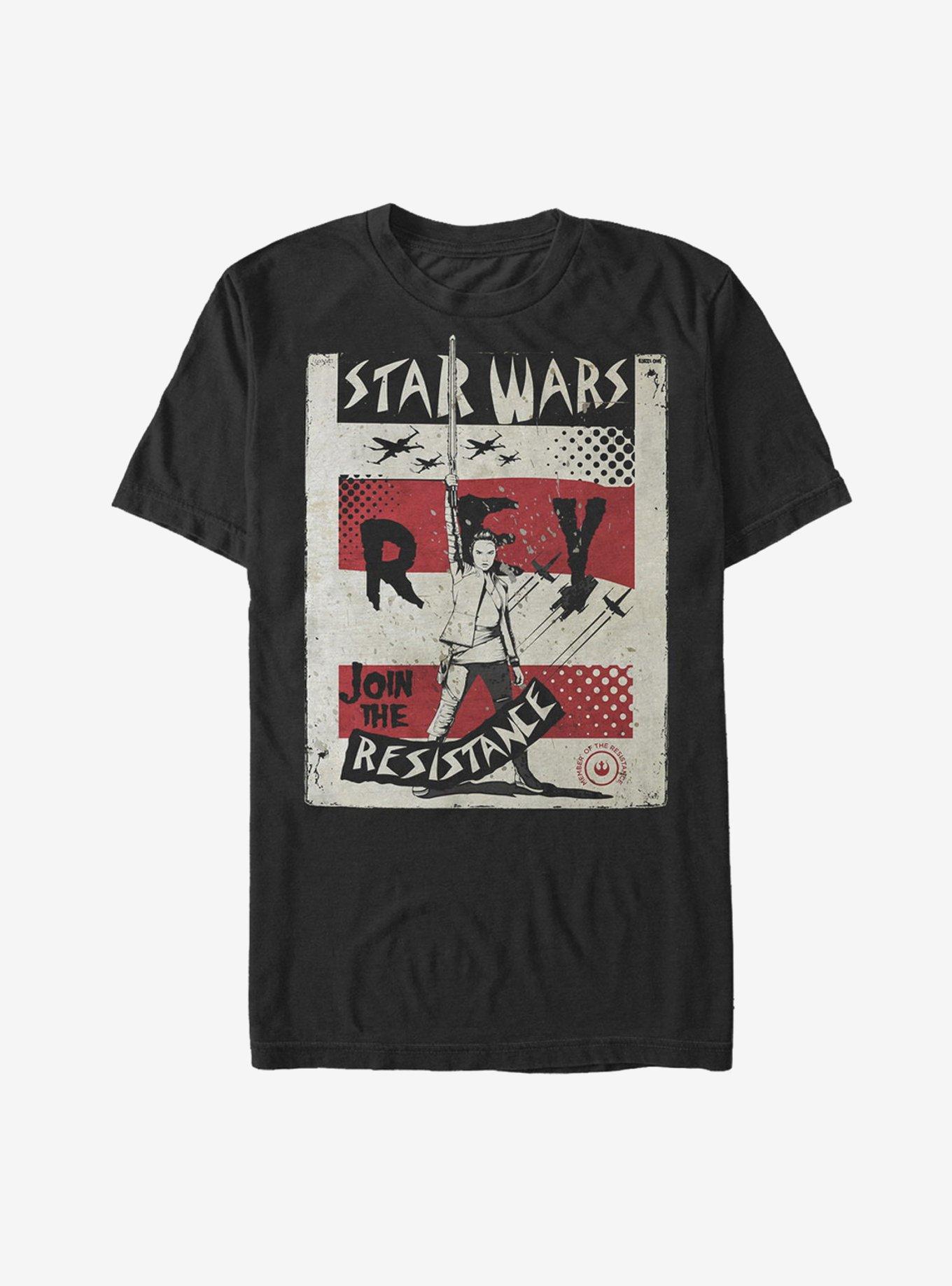 Star Wars Join Rey Poster T-Shirt, , hi-res