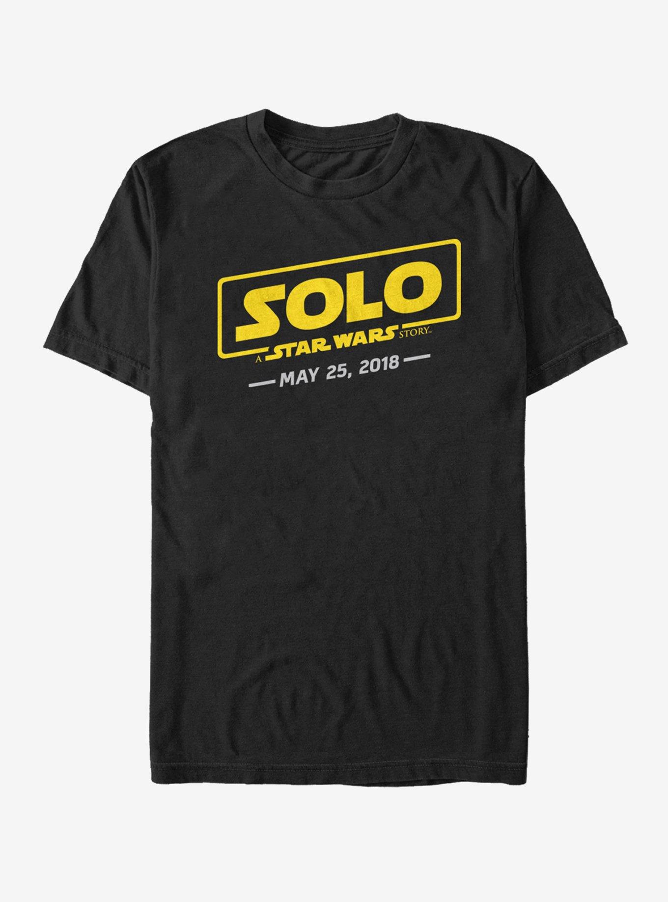 Star Wars Solo A Star Wars Story Logo Scrawl T-Shirt, , hi-res