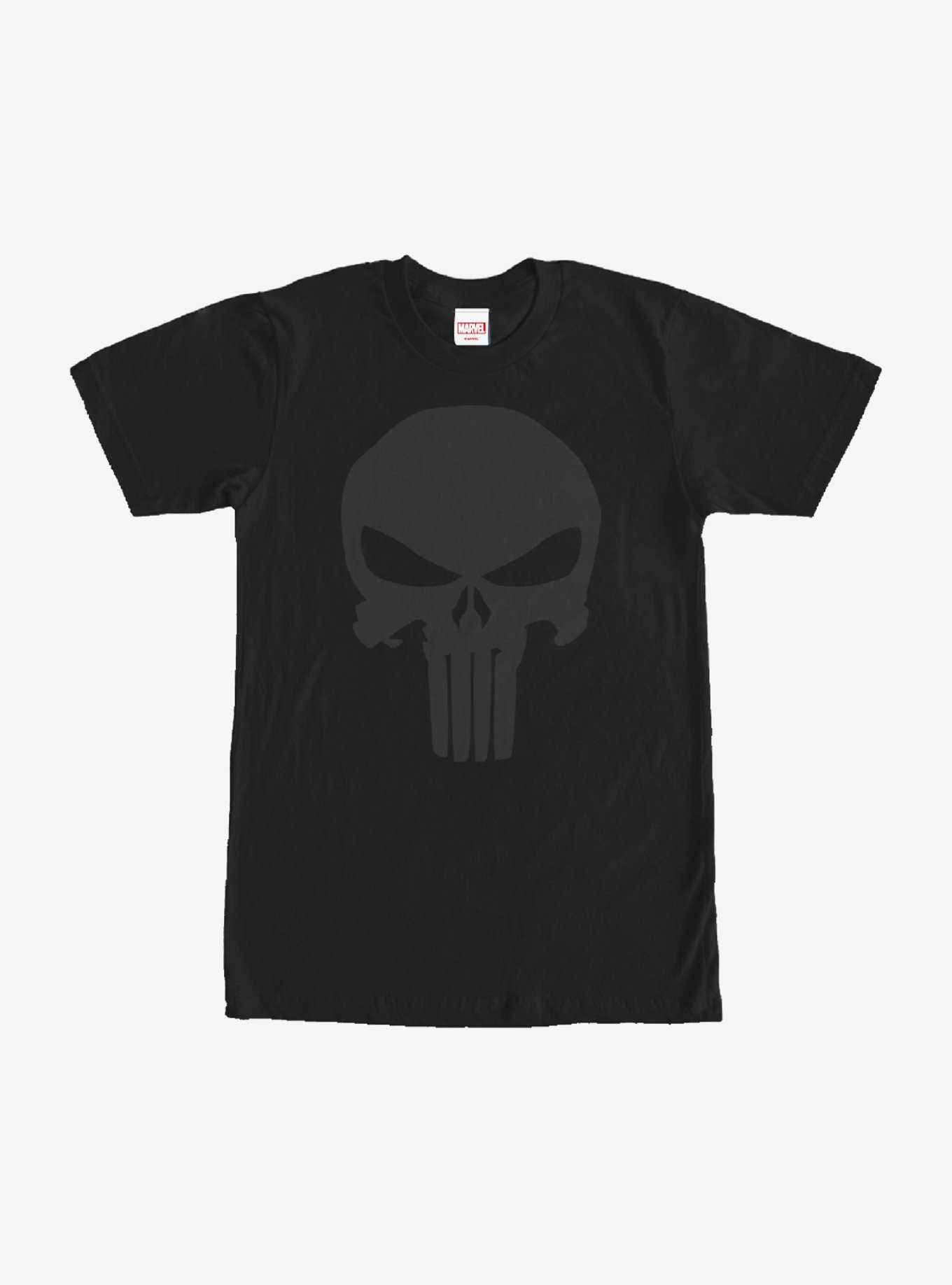 Marvel The Punisher Night Skull Symbol T-Shirt, , hi-res