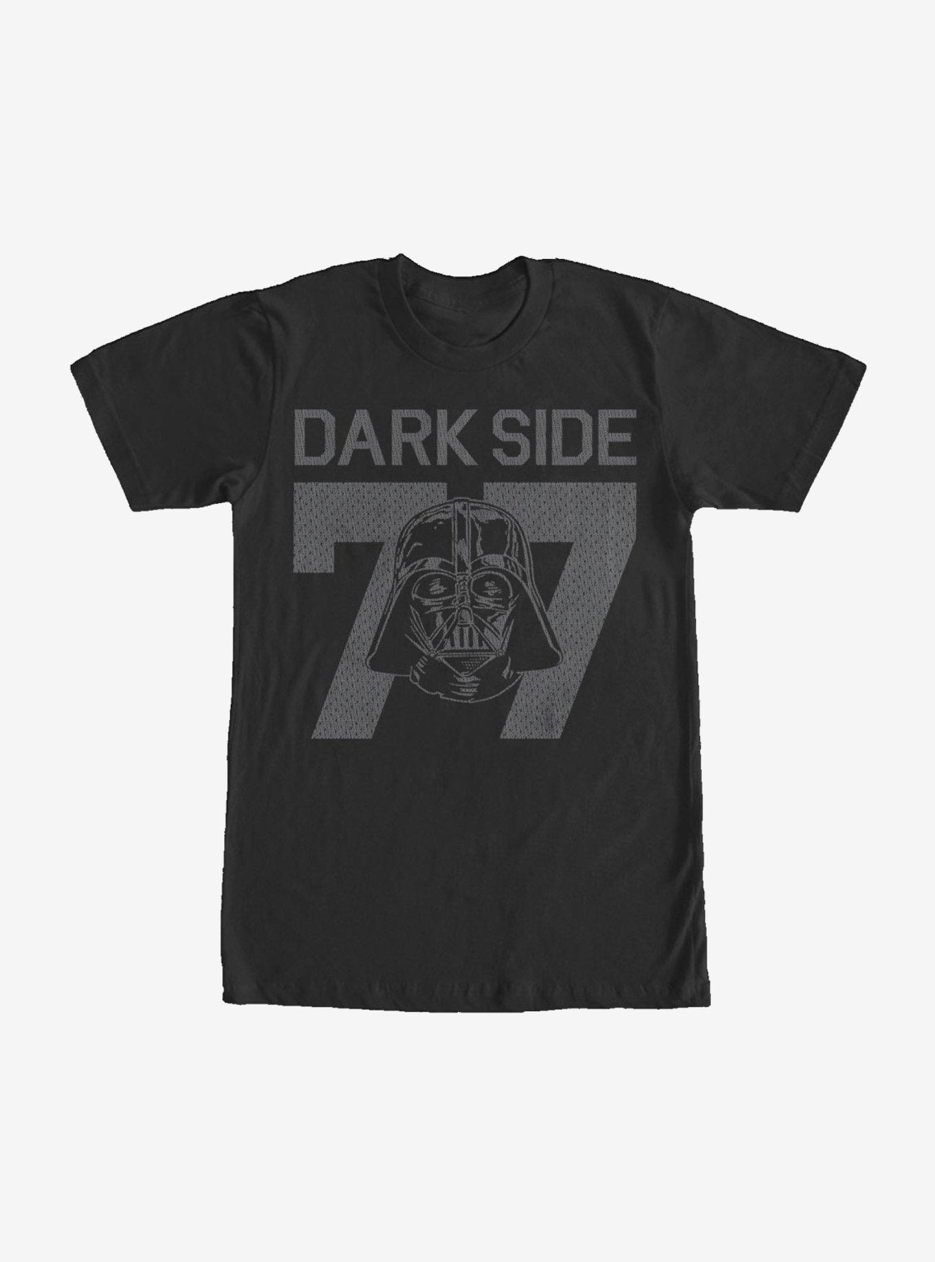 Star Wars Root for the Dark Side T-Shirt, BLACK, hi-res