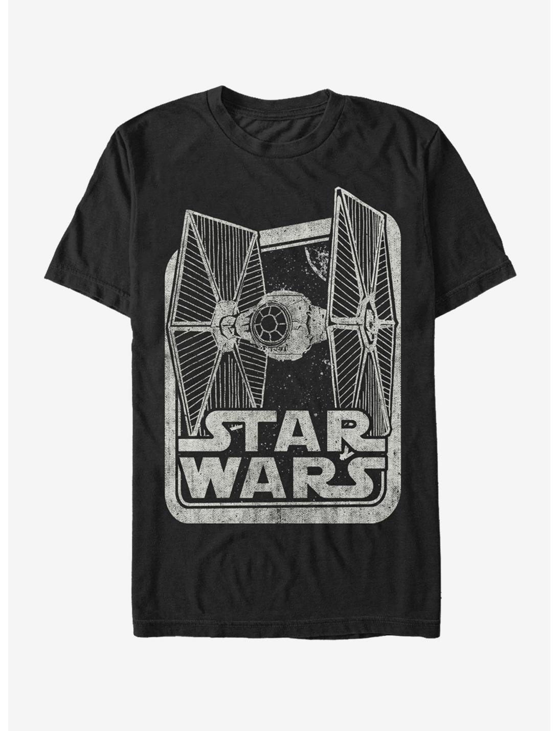 Star Wars TIE Fighter Box T-Shirt, BLACK, hi-res