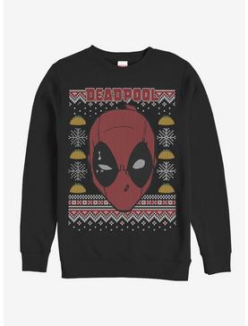 Marvel Deadpool Mask Ugly Christmas Sweater Sweatshirt, , hi-res