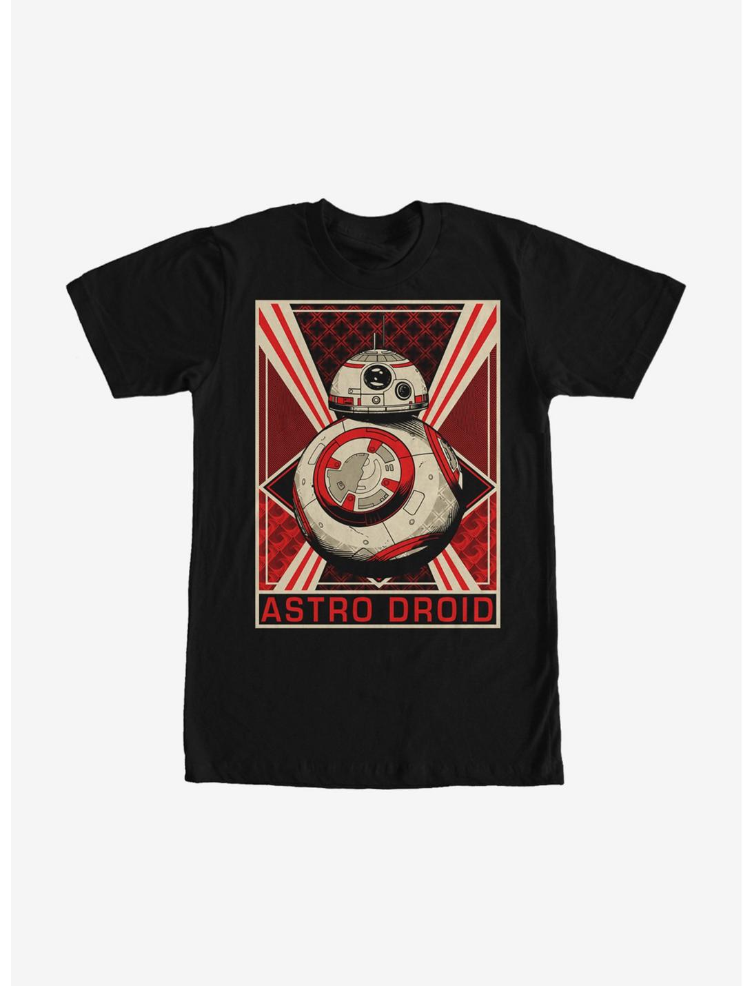Star Wars Astro Droid BB 8 T-Shirt, BLACK, hi-res