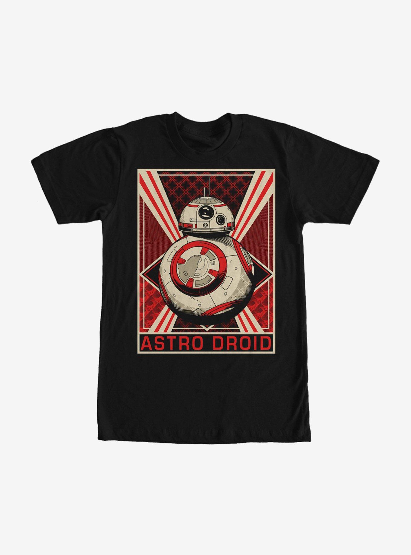 Star Wars Astro Droid BB 8 T-Shirt, BLACK, hi-res