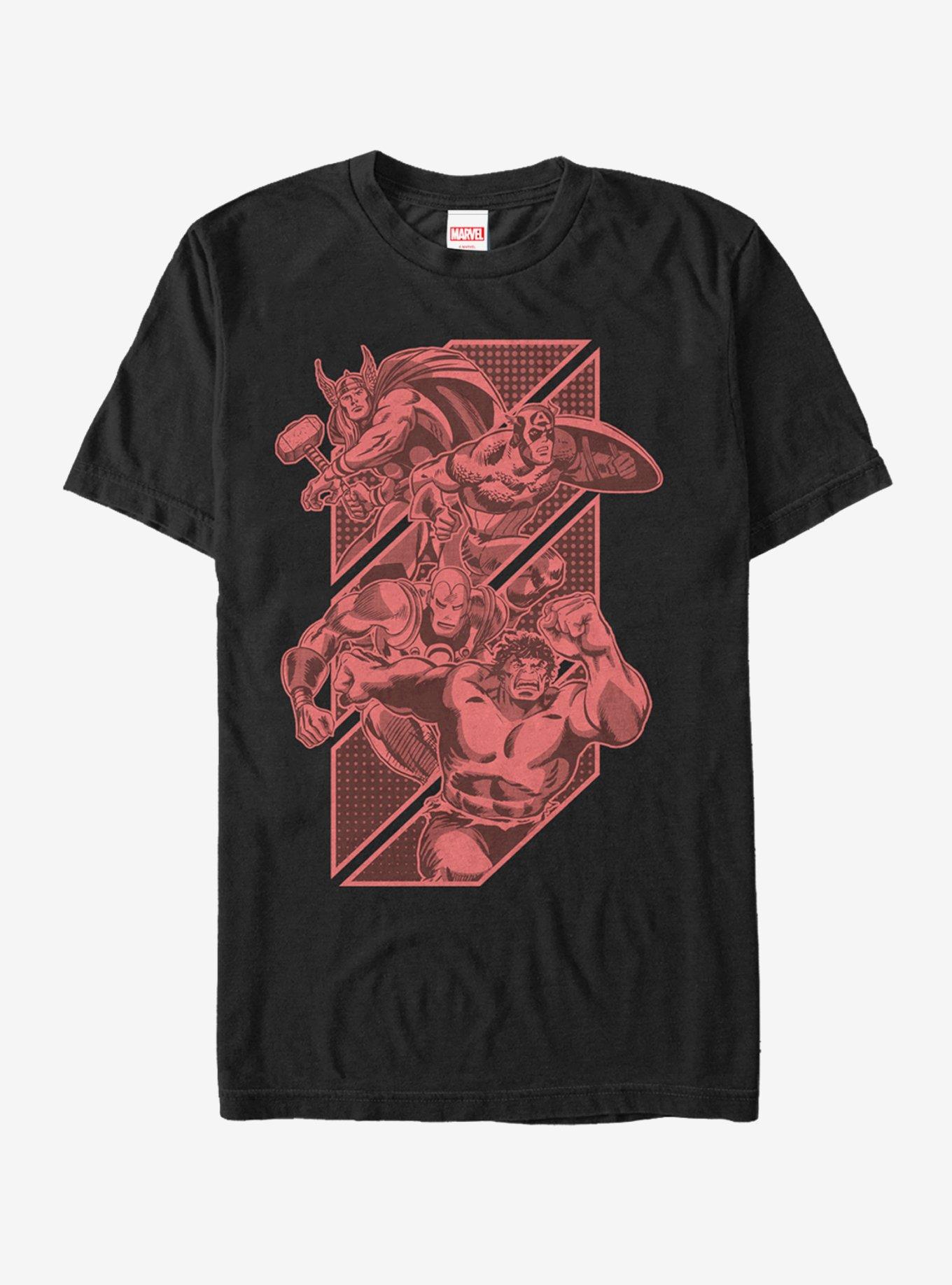 Marvel Avengers Panels T-Shirt, , hi-res