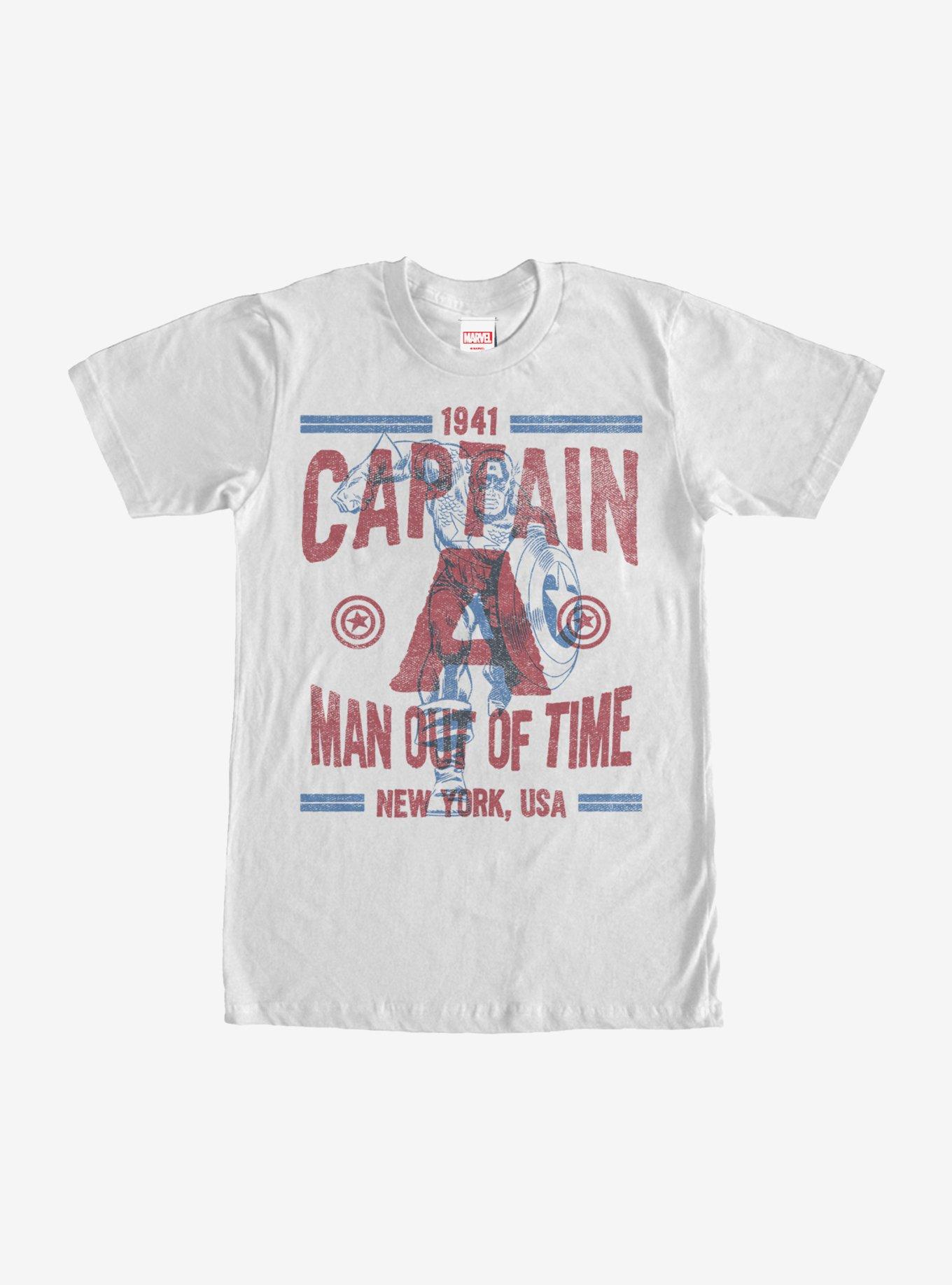Marvel Captain America Out of Time T-Shirt, , hi-res