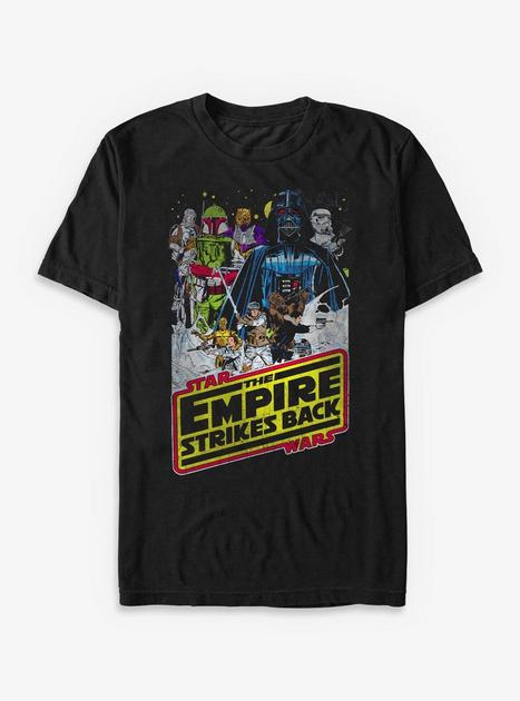 Star Wars Episode V The Empire Strikes Back T-Shirt - BLACK | Hot
