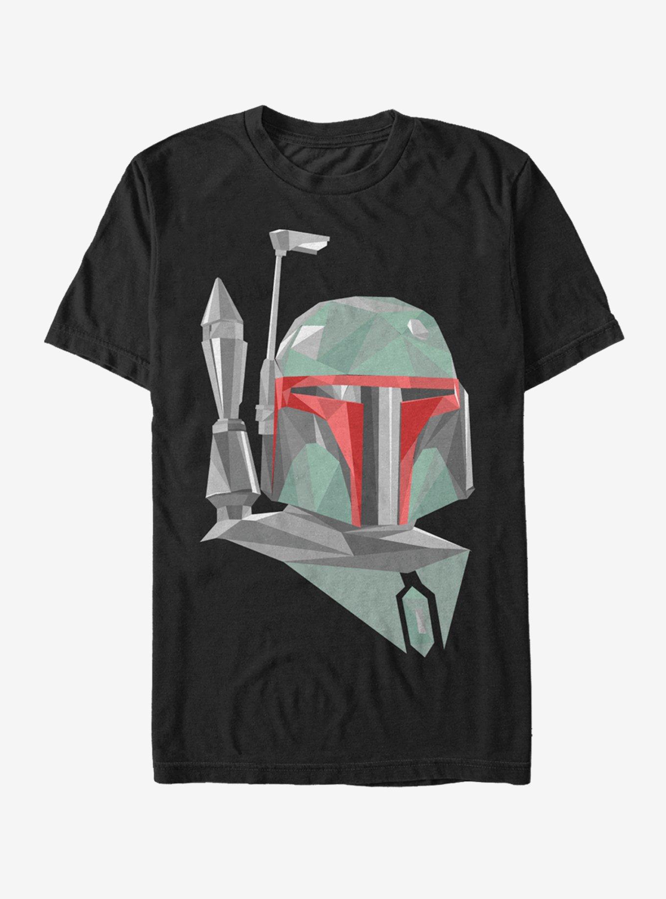 Star Wars Geometric Boba Fett T-Shirt, , hi-res