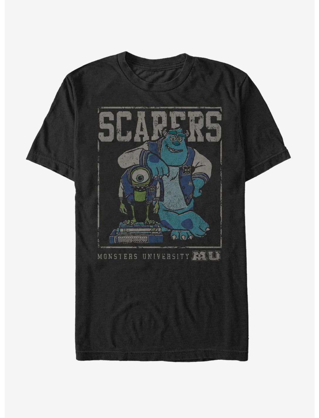 Monsters Inc. Mike and Sully Scarers T-Shirt, BLACK, hi-res