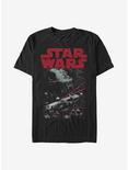 Star Wars Space Fight T-Shirt, BLACK, hi-res