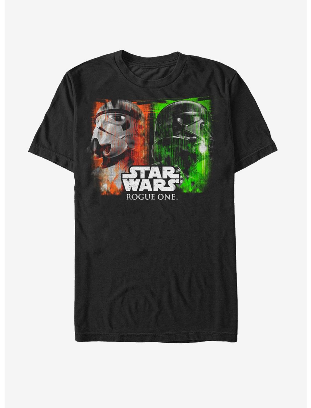 Star Wars Stormtrooper vs. Death Trooper T-Shirt, BLACK, hi-res
