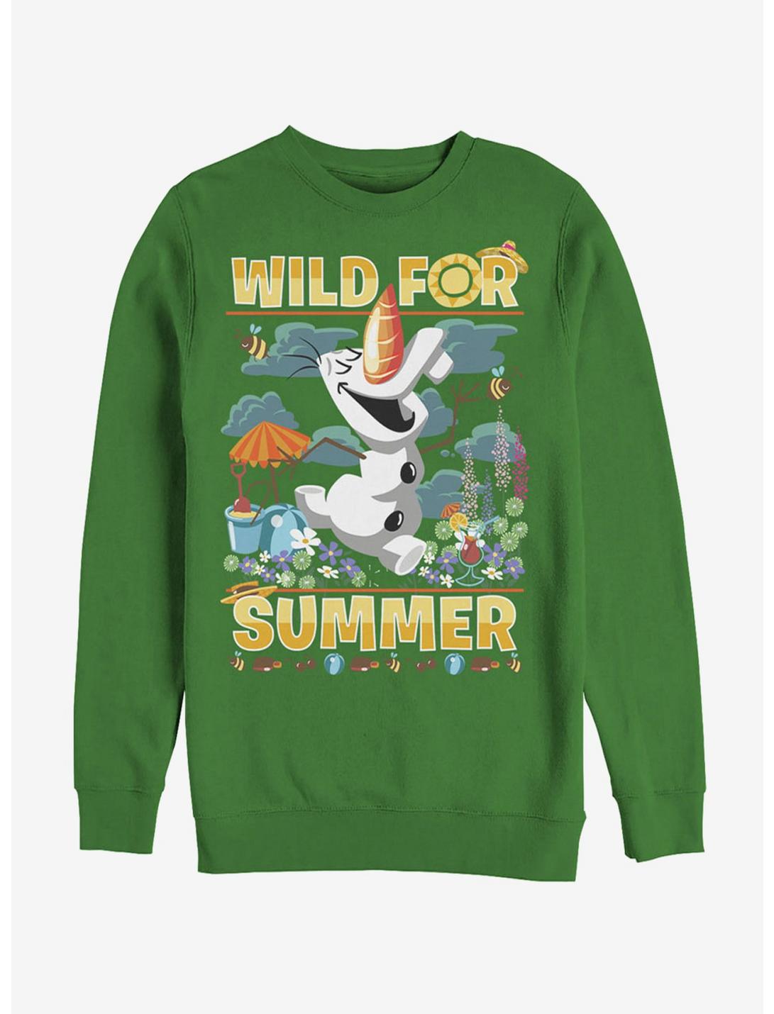 Frozen Olaf Wild for Summer Sweatshirt, KELLY, hi-res