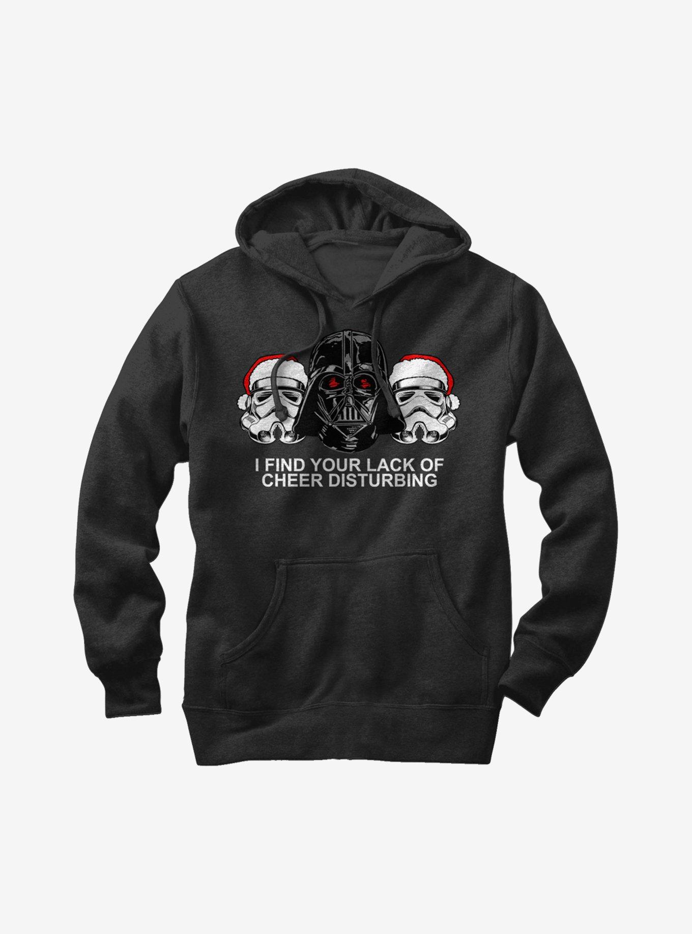 Star Wars Christmas Empire Lack of Cheer Hoodie, BLACK, hi-res