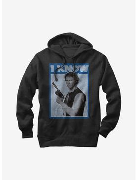 Plus Size Star Wars Han Solo Quote I Know Hoodie, , hi-res