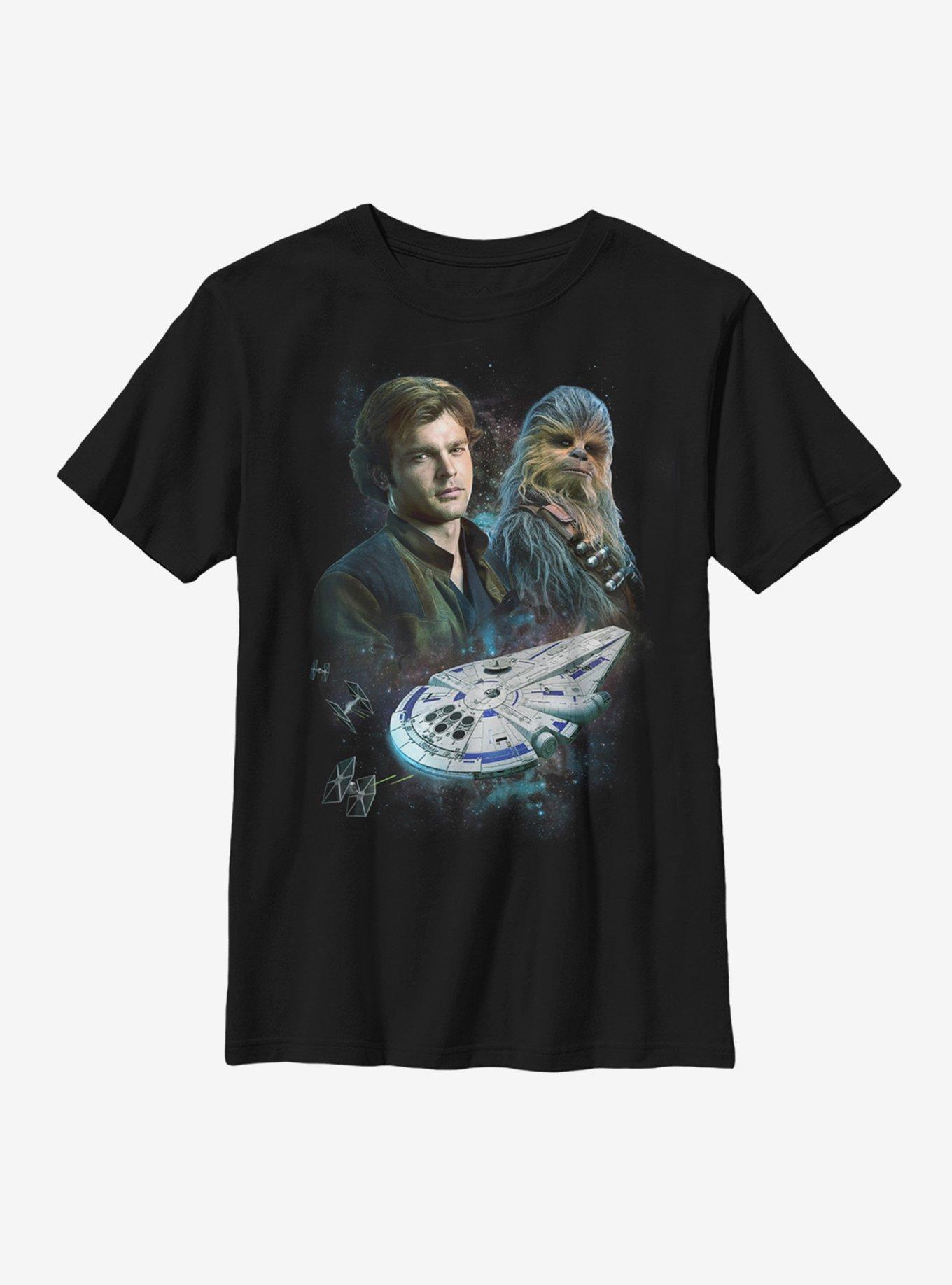 Star Wars Millennium Falcon Pilots T-Shirt, BLACK, hi-res