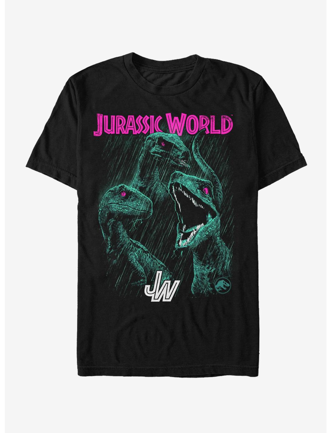 Jurassic World Raptor Eyes T-Shirt, BLACK, hi-res