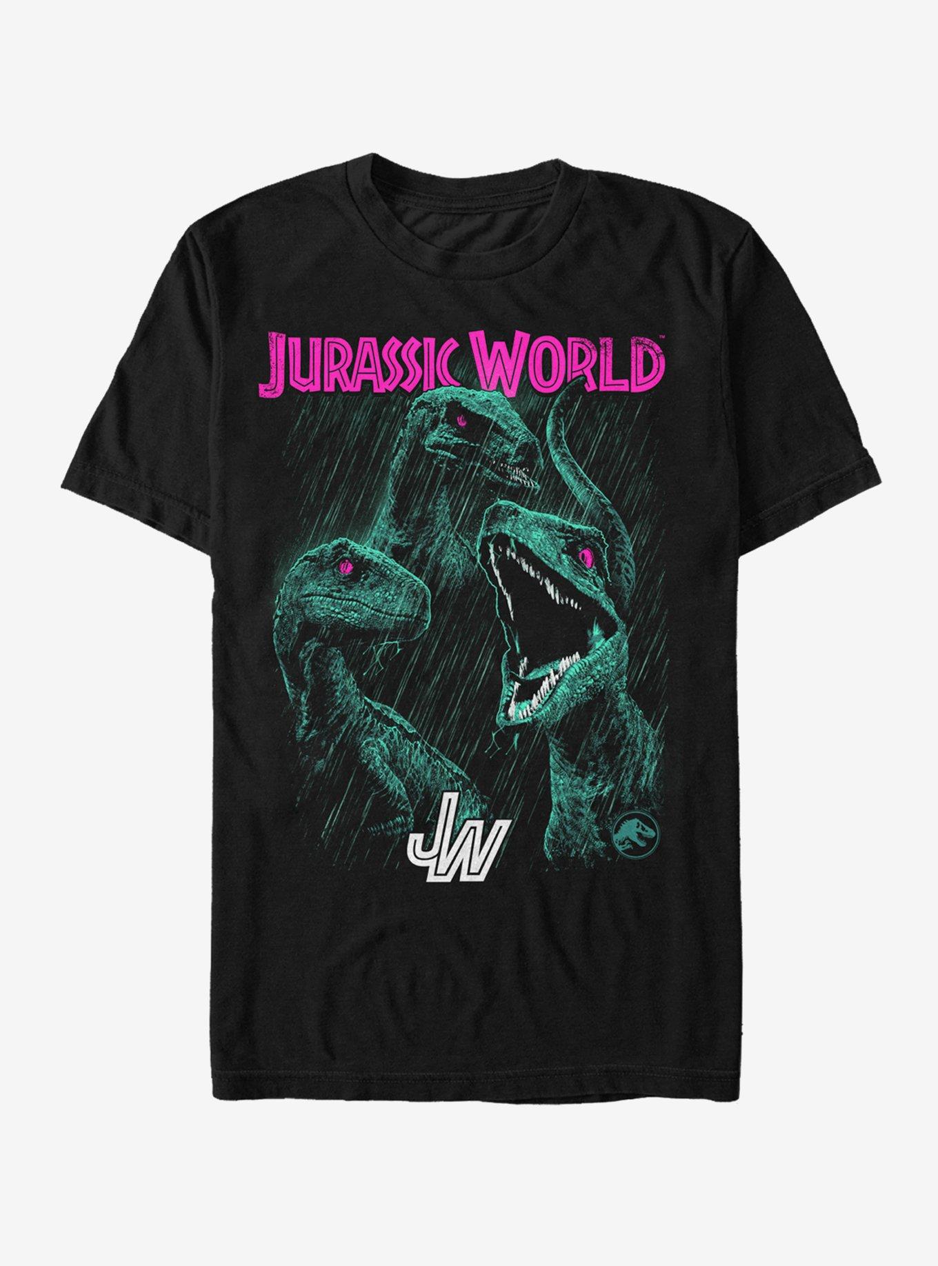 Jurassic World Raptor Eyes T-Shirt, BLACK, hi-res