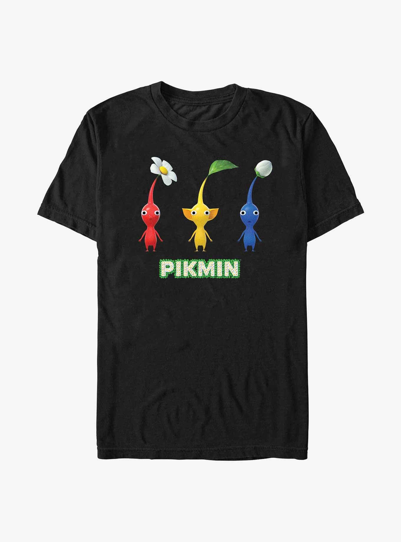 Nintendo Three Pikmins a Row T-Shirt