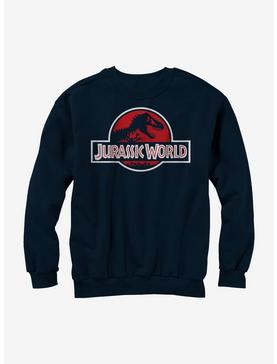 Jurassic World Navy Classic Logo Sweatshirt, , hi-res