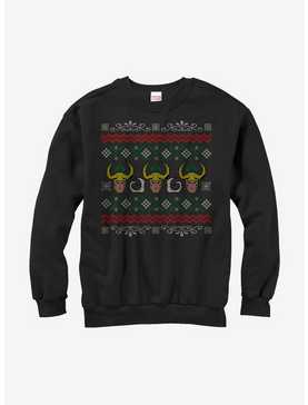 Marvel Loki Ugly Christmas Sweater Sweatshirt, , hi-res